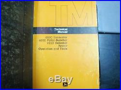 #102 John Deere 690c Excavator Technical Service Repair Shop Book Manual Tm1323