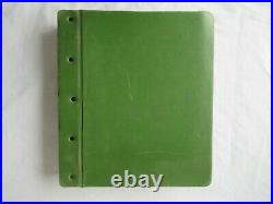 1984 John Deere 4630 tractor parts catalog hard cover green binder PC-1296
