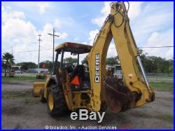 2000 John Deere 410G Backhoe Wheel Loader Tractor Diesel Excavator bidadoo
