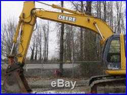 2003 John Deere 225C LC RTS Hydraulic Excavator A/C Cab Hyd Q/C Trimble GCS900