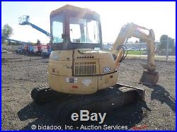 2004 John Deere 50C ZTS Hydraulic Mini Excavator Rubber Tracks Thumb Bucket