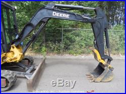 2007 John Deere 35D Mini Excavator A/C Cab Hydraulic Thumb Blade Aux 2-Buckets