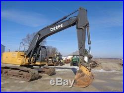 2008 Deere 200D LC Excavator, Cab/Heat/Air, Aux Hyd, JRB Hyd QC, 7,242 Hours