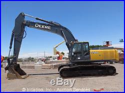 2008 John Deere 350D LC Hydraulic Excavator A/C Cab 73 Bucket Crawler Aux Hyd