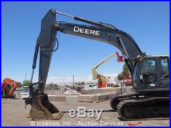 2008 John Deere 350D LC Hydraulic Excavator A/C Cab 73 Bucket Crawler Aux Hyd