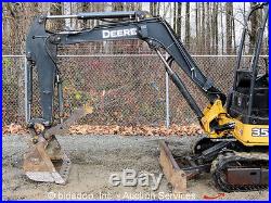 2008 John Deere 35D Mini Excavator Hydraulic Thumb Rubber Tracks Hoe AUX Diesel