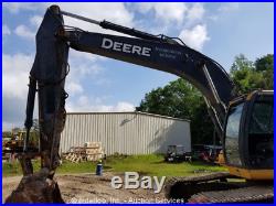 2009 John Deere 270D LC Excavator A/C 50 Bucket aux Hyd Repair Cab bidadoo