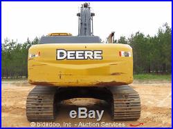 2009 John Deere 350D LC Excavator Cab Hydraulic 48 Bucket Diesel A/C bidadoo