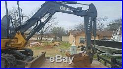 2010 John Deere 27D mini excavator