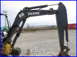 2010 John Deere 35D Mini Excavator Rubber Tracks Backhoe Aux Hyd Diesel bidadoo