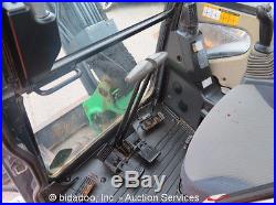 2010 John Deere 35D Mini Excavator Rubber Tracks Heated Cab A/C Aux Hyd Blade
