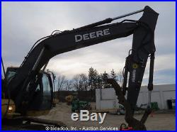 2011 John Deere 160D LC Excavator Hydraulic Thumb A/C Cab Q/C Aux Hyd bidadoo