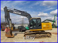 2011 John Deere 160D LC Hydraulic Excavator Tractor A/C Cab Aux Hyd bidadoo