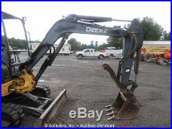 2011 John Deere 35D Mini Excavator Hydraulic Thumb Aux Hyd Dozer Blade bidadoo