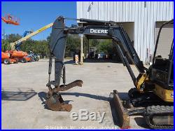 2011 John Deere 35D Mini Excavator Hydraulic Thumb Dozer Blade Aux Hyd bidadoo