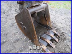 2011 John Deere 35D Mini Excavator Rubbber Tracks Aux Hyds Backfill Blade Swing
