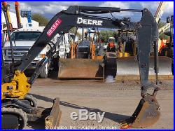 2011 John Deere 35D Mini Hydraulic Excavator Dozer Blade Aux Hyd Backhoe bidadoo