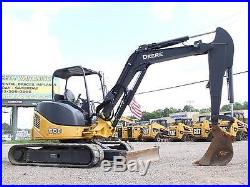 2012 John Deere 50d Mini Excavator- Excavator- Loader- Deere- Cat- 27 Pics