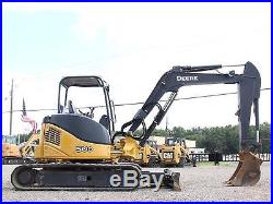 2012 John Deere 50d Mini Excavator- Excavator- Loader- Deere- Cat- 27 Pics