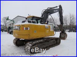 2012 John Deere 120D Excavator Hydraulic Thumb A/C Cab Aux Hyd bidadoo