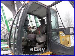 2012 John Deere 120D Excavator Hydraulic Thumb A/C Cab Aux Hyd bidadoo