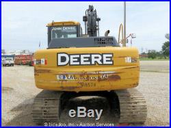 2012 John Deere 120D Hydraulic Excavator A/C Cab Heat Aux Hyd 36 Bucket bidadoo