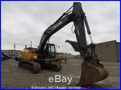 2012 John Deere 210G LC Excavator Hydraulic Thumb A/C Cab Aux Hyd Q/C bidadoo
