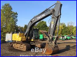 2012 John Deere 210G LC Excavator Hydraulic Thumb Q/C A/C Cab bidadoo