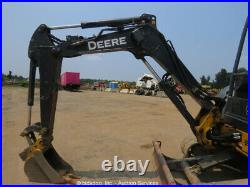 2013 John Deere 27D Mini Excavator Trackhoe Swing Boom Aux Hydraulics bidadoo