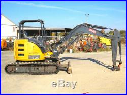 2013 John Deere 50G Mini Excavator Rubber Tracks Backhoe Tractor bidadoo