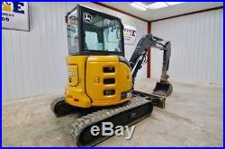 2014 John Deere 35g Cab Mini Track Excavator, Ac/heat, 7760 Lb Weight, Warranty