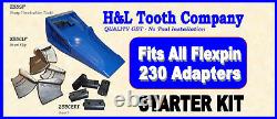 233SP Bucket Teeth by H&L Fits All 230 Series Adapters Hammerless Conversion 233