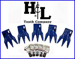 233TR3 Bucket Teeth by H&L Fits 230 Series Adapters Hammerless Conversion 233