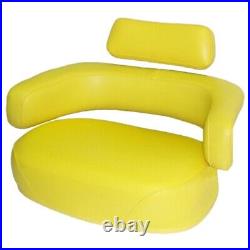 3-Pc Yellow Seat Cushion Set Fits John Deere Tractor 3010 4010 4020 4320 4430