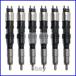 6PCS Fuel Injector RE529149 for John Deere Excavator E330LC with Engine 6090