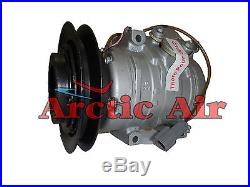 AC A C A/C Compressor Fits CHEVY/GMC JOHN DEERE 450CLC 600CLC 800DLC Excavator