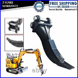 Attachments Mini Excavator Grabber, Hammer, Ripper, Rake, Auger, Bucket, Thumb