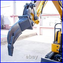 Attachments Mini Excavator Grabber, Hammer, Ripper, Rake, Auger, Bucket, Thumb