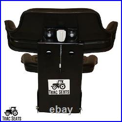 Black Trac Seats Tractor Suspension Seat Fits John Deere 1520 1630 1640