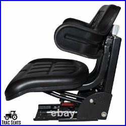 Black Trac Seats Tractor Suspension Seat Fits John Deere 2750 2755 2840 2855
