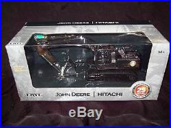 Chrome John Deere Hitachi Limited Edition 25th Anniversary Excavator 1/50