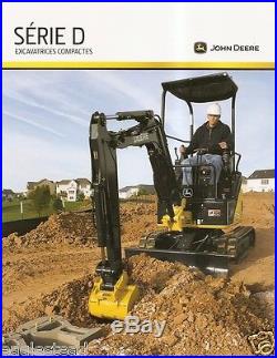 Equipment Brochure John Deere 17 27 35 50 D Compact Excavators 2011 (E1640)