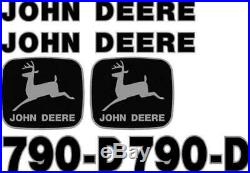 Fits John Deere 790-D Excavator Decal Set JD Decals