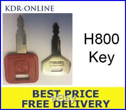 H800 Hitachi Key John Deere Key Excavator Key Case Fiat Skid Key