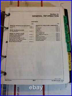 JOHN DEERE 15 and 25 EXCAVATOR TECHNICAL MANUAL TM1385