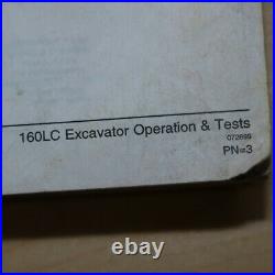 JOHN DEERE 160LC Crawler Excavator Operation Test Repair Shop Service Manual OEM