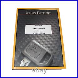 JOHN DEERE 250GLC EXCAVATOR PARTS CATALOG MANUAL sn C608001