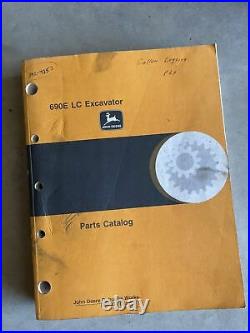 JOHN DEERE 690E-LC EXCAVATOR PARTS MANUAL BOOK CATALOG Shop Guide List PC2331