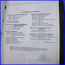 JOHN DEERE 790 792 Crawler Excavator Repair Shop Service Technical Manual Book