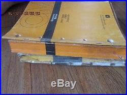 JOHN DEERE 890 Excavator Parts Catalog Operators & Technical Manual Set of 3
